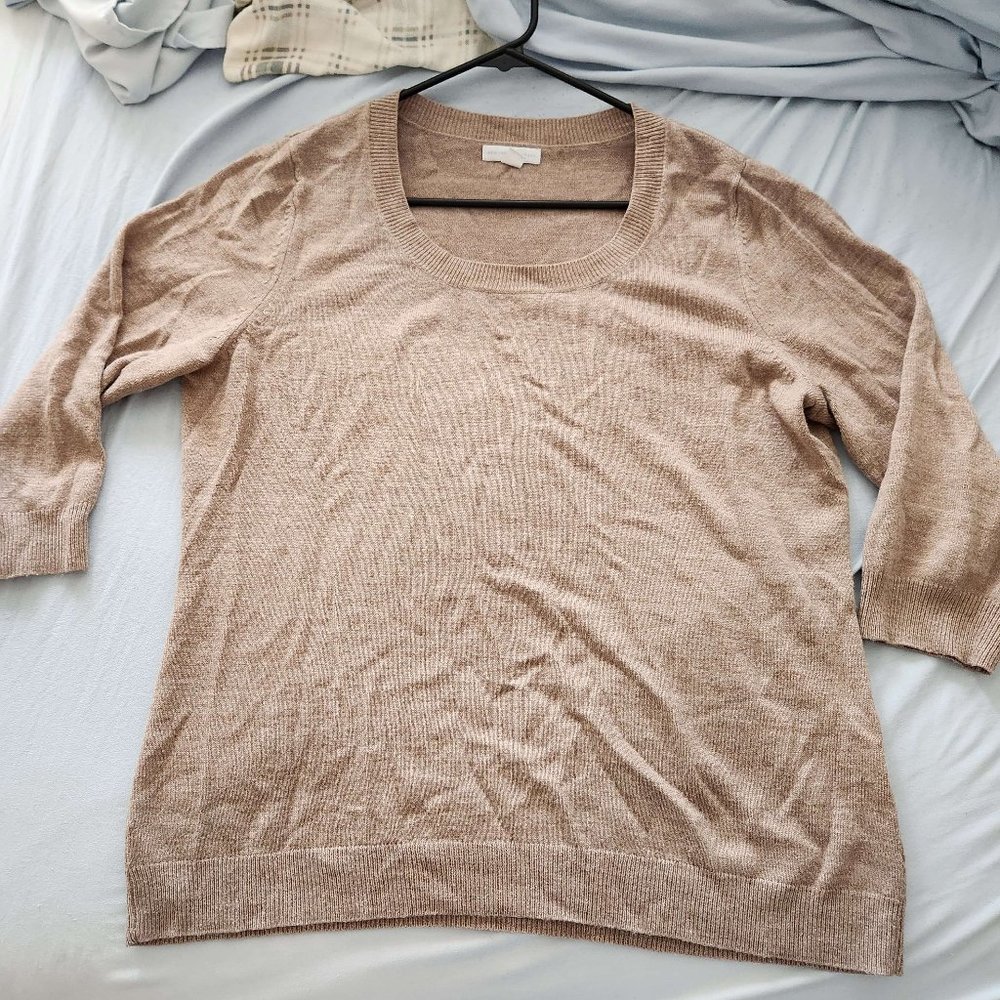 New York & Company Tan/ Beige Sweater